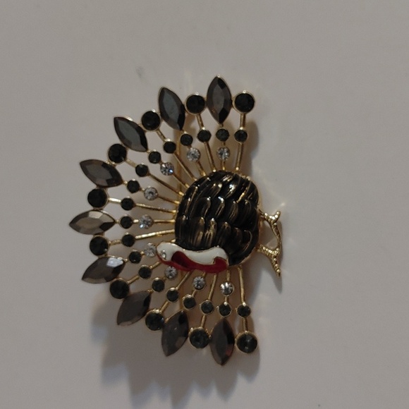 Napier turkey brooch - Picture 7 of 7